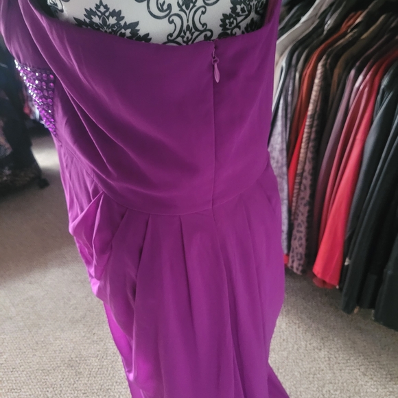 City Chic Vibrant Purple Maxi Dress - Picture 4 of 7